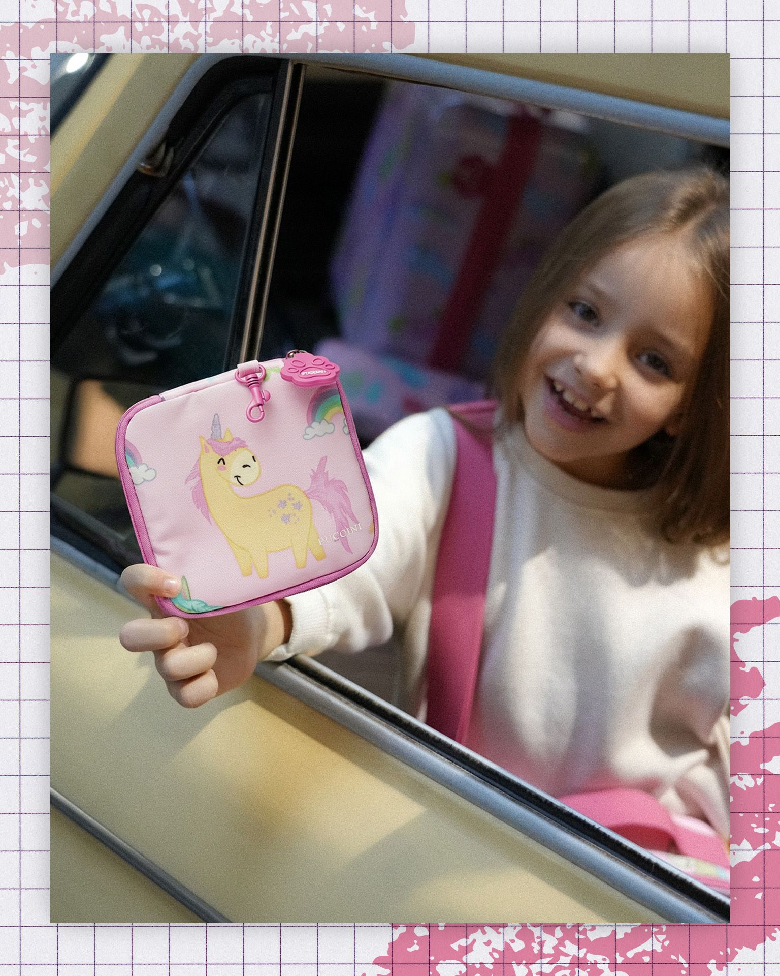 Дитячий гаманець рожеві єдинороги