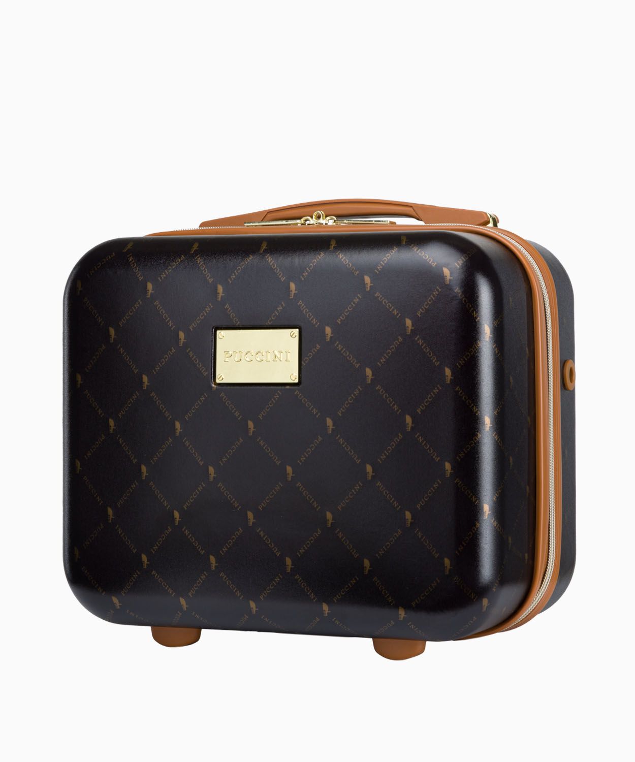 Коричневий дорожній органайзер монограм