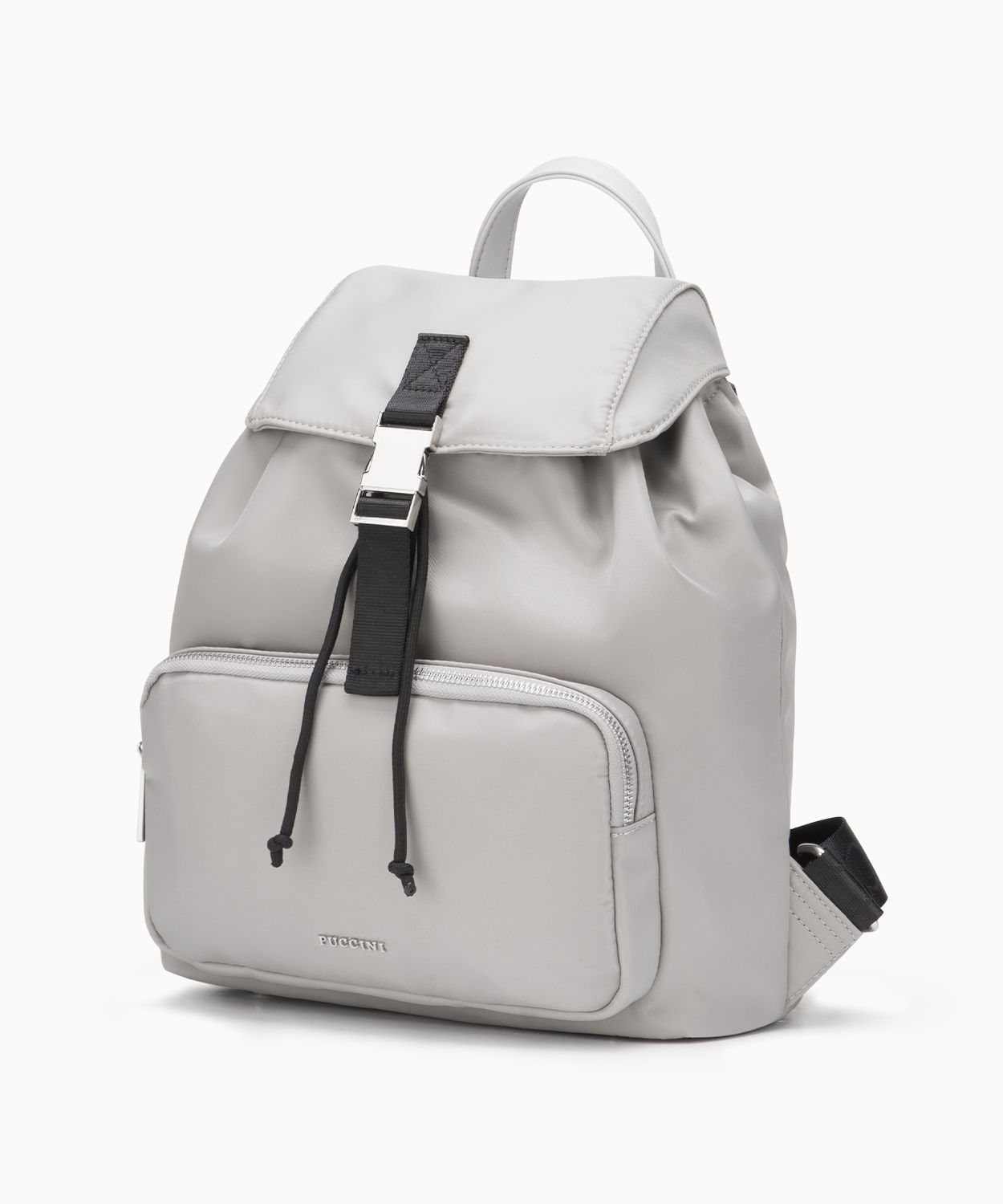 Жіночий рюкзак білого сірого кольору