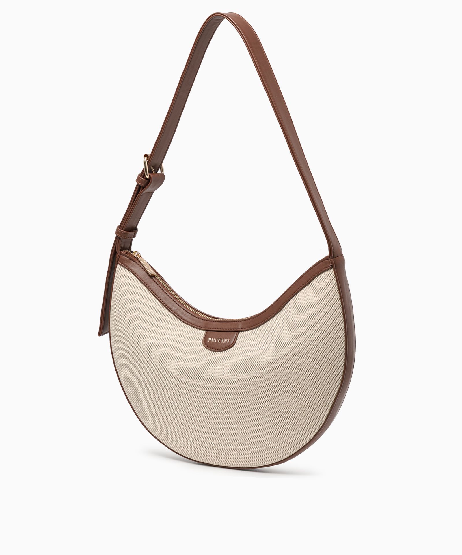 Жіноча сумка через плече зі змішаних матеріалів