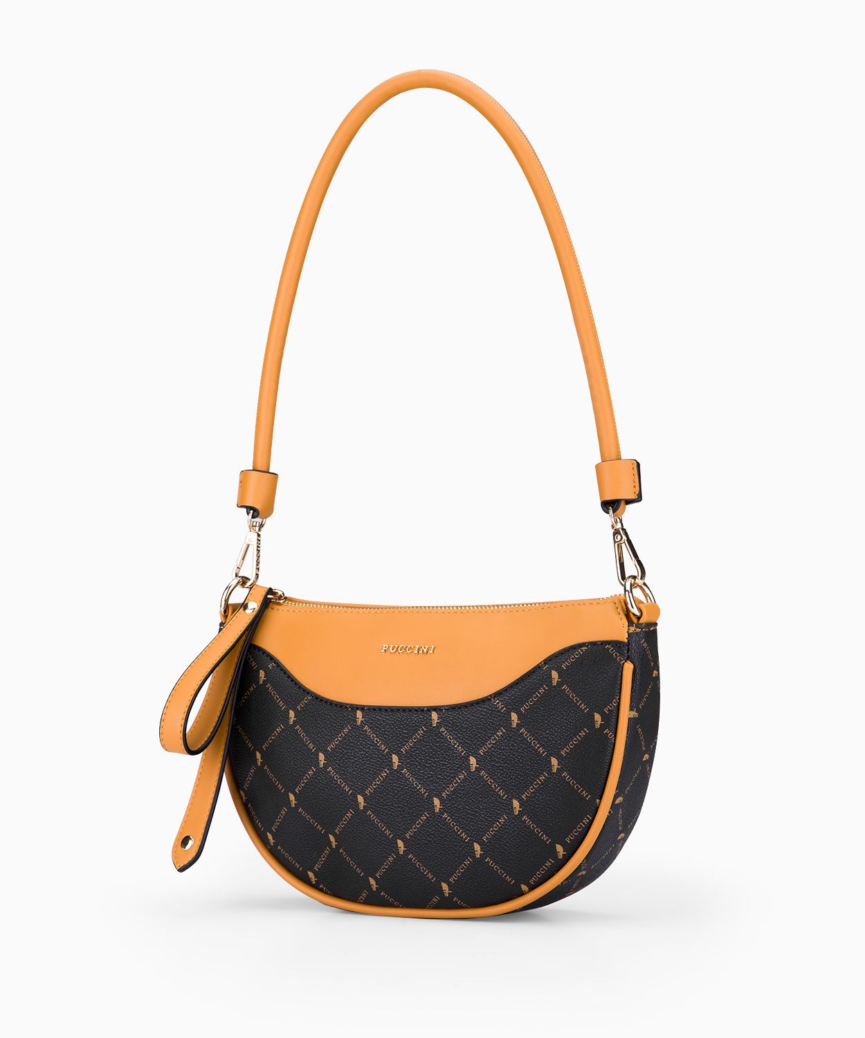 Жіноча сумочка у формі півмісяця