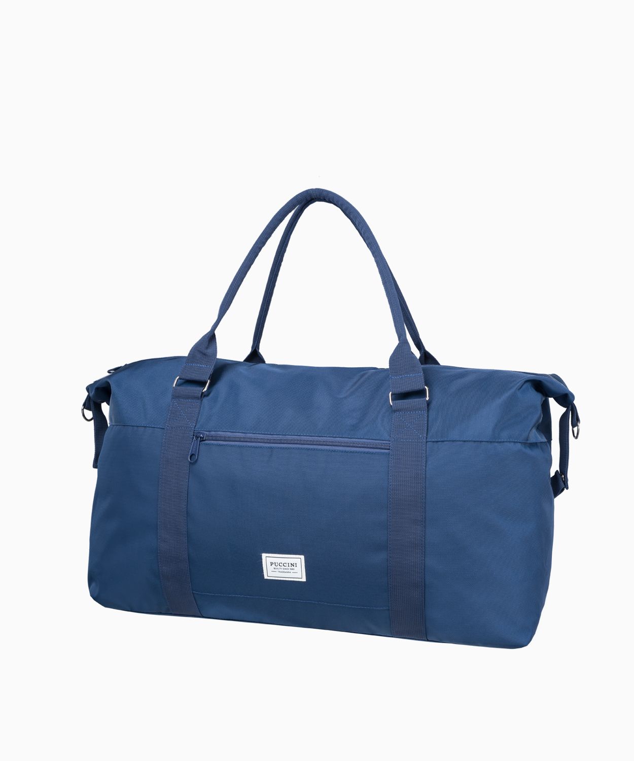 Темно-синя дорожня сумка з регульованим ременем 