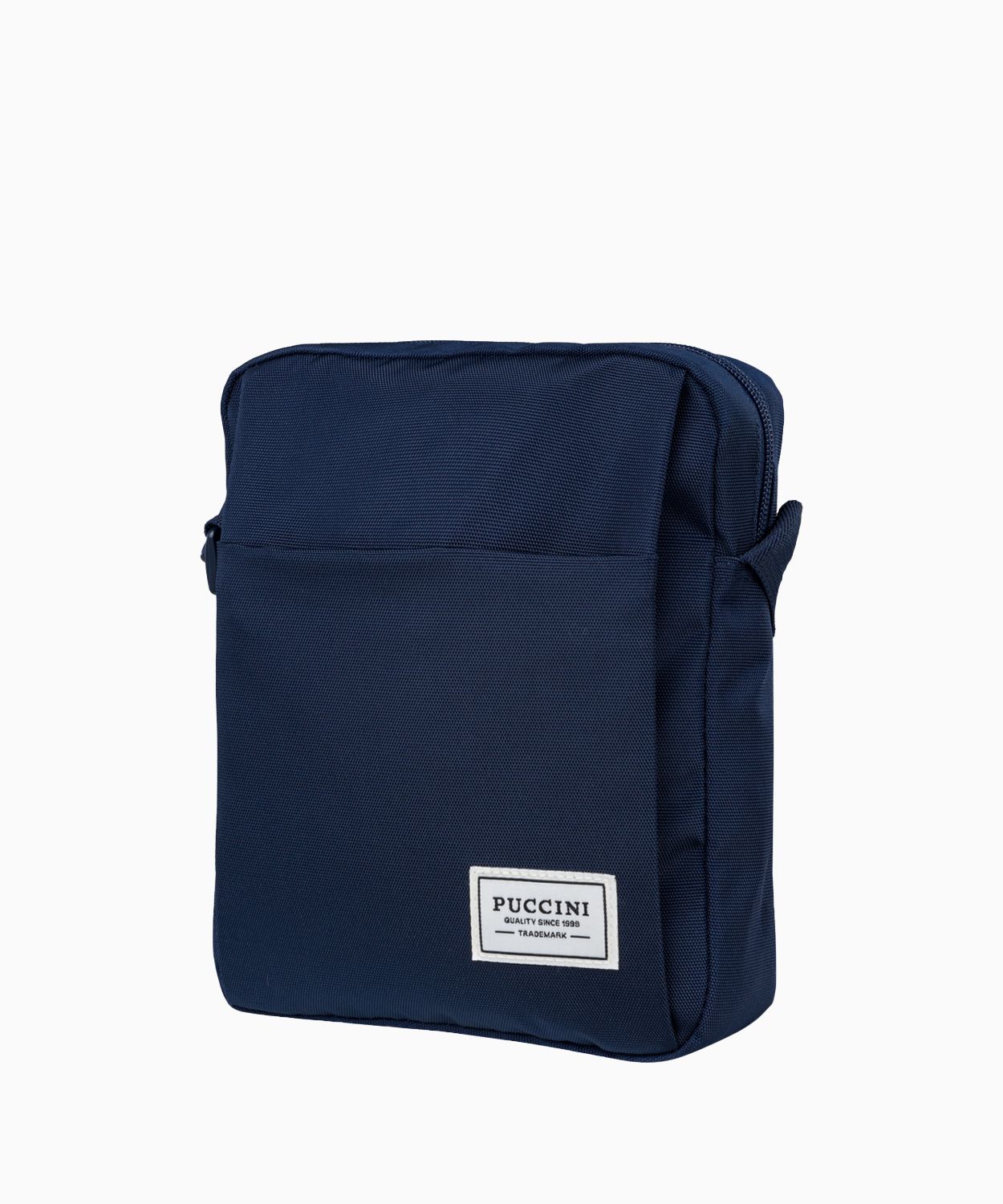 Синя чоловіча сумка-почтальонка