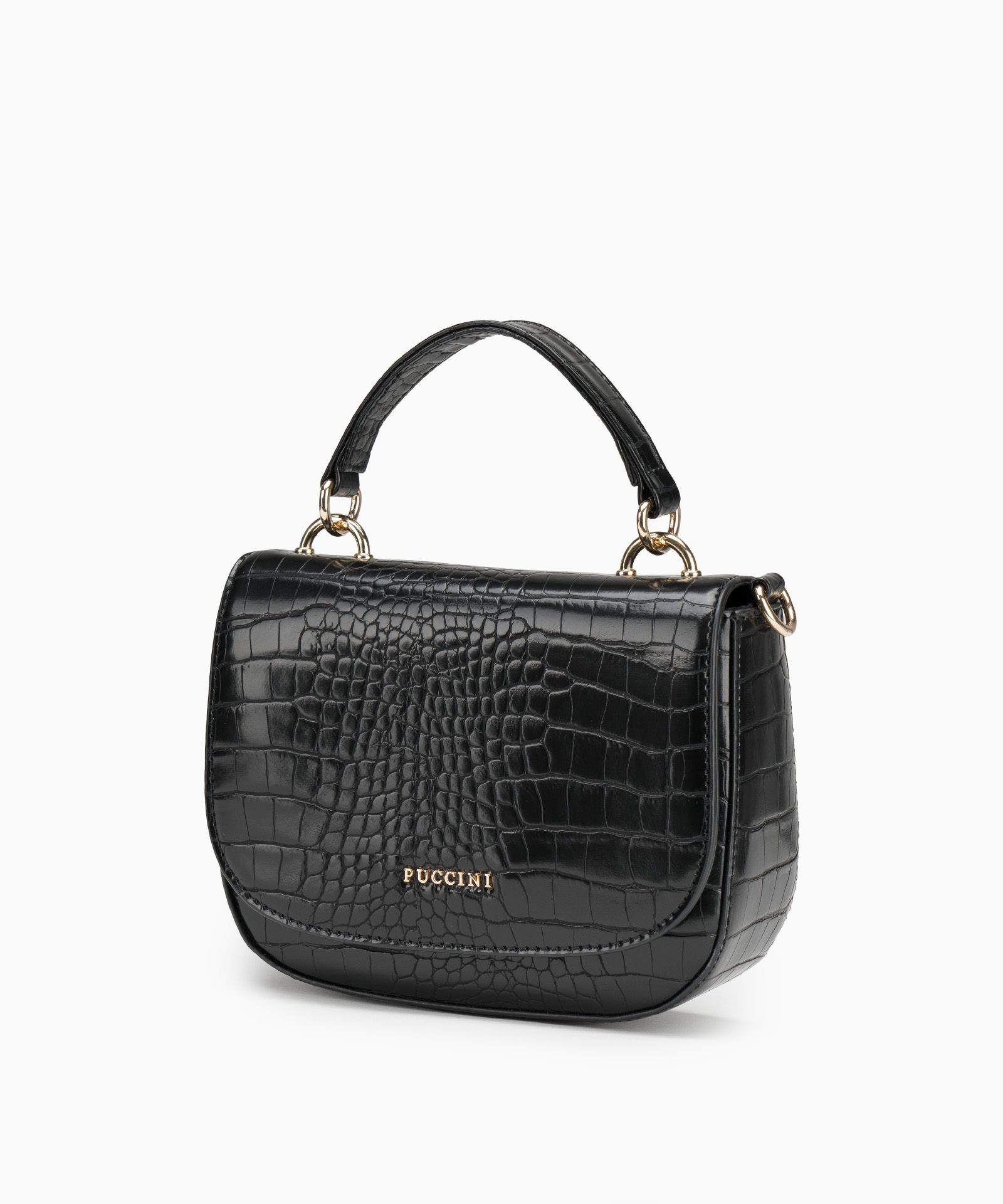 Елегантна маленька сумочка крос-боді чорна