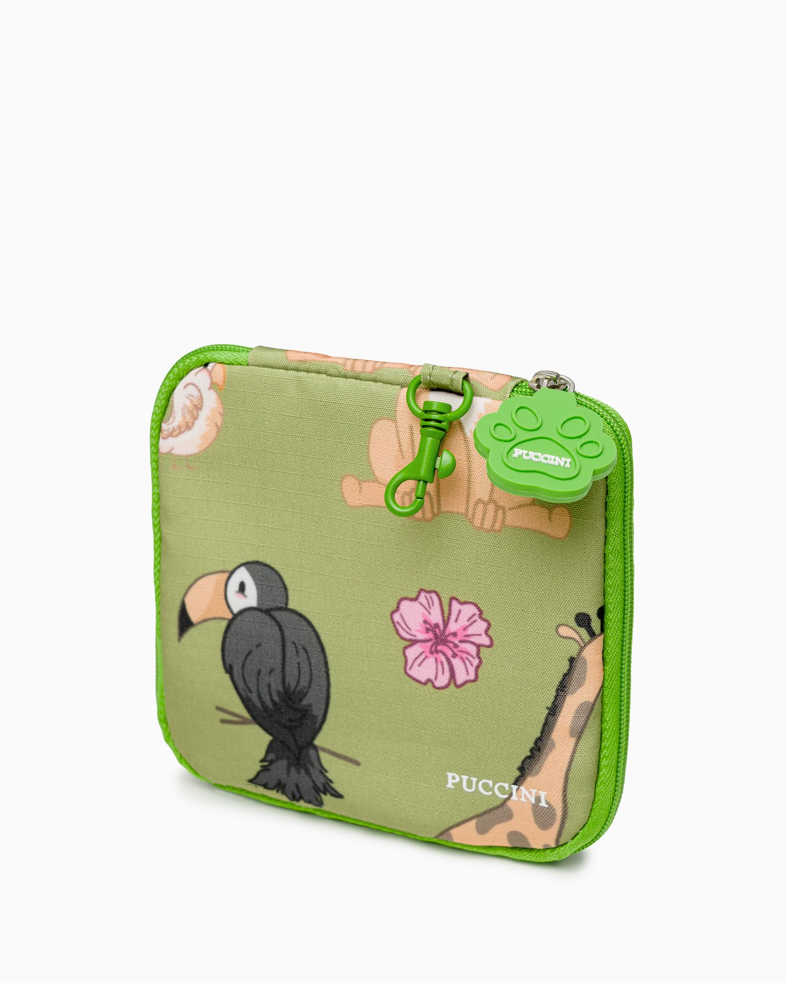 Дитячий гаманець сафарі зелений