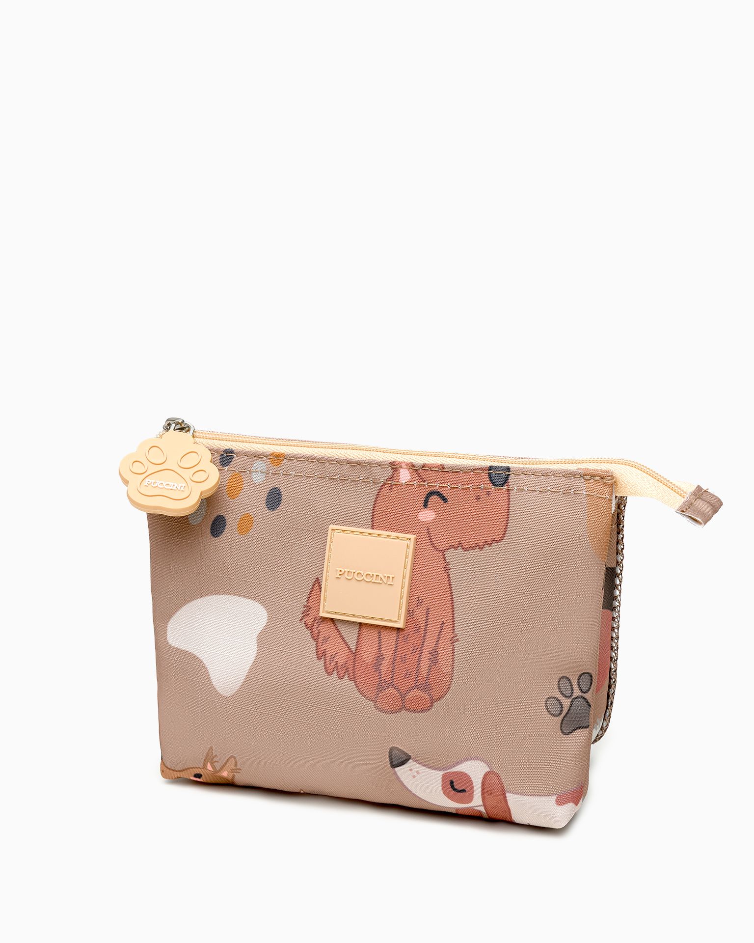 Дитяча косметичка маленькі коричневі собачки