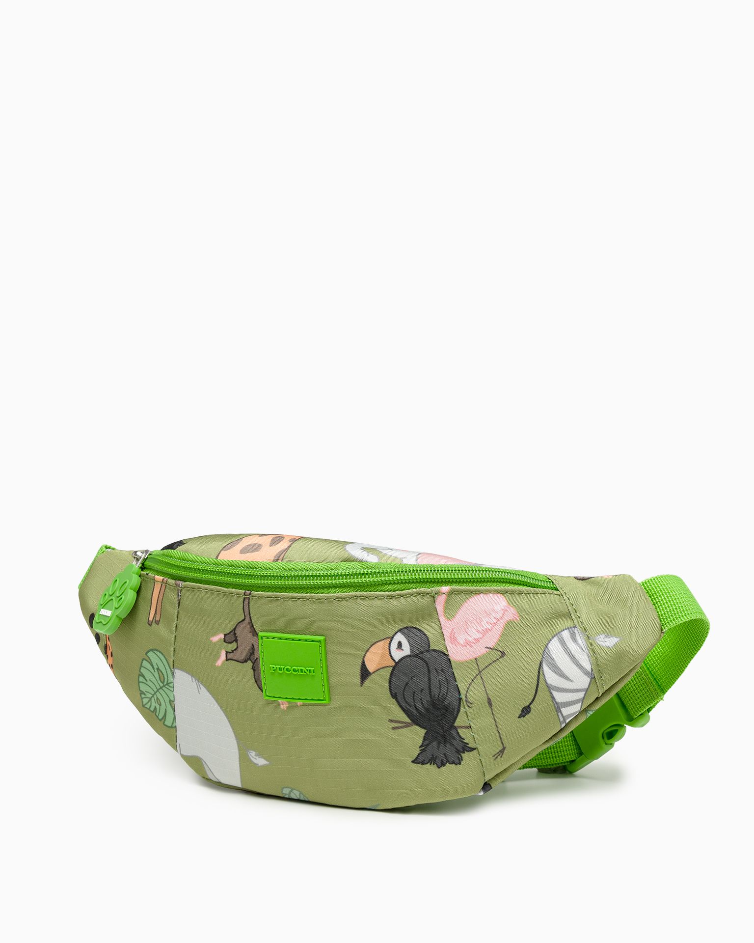 Дитячий футляр для нирки зелене сафарі