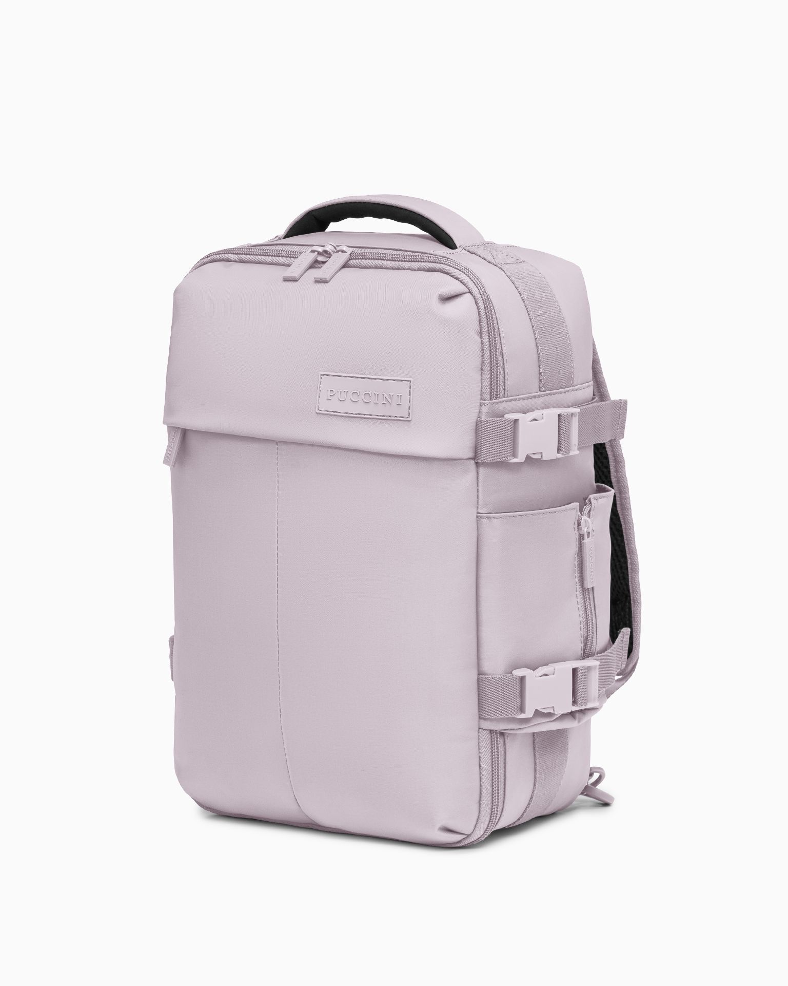 Дорожній рюкзак для літака рожевий