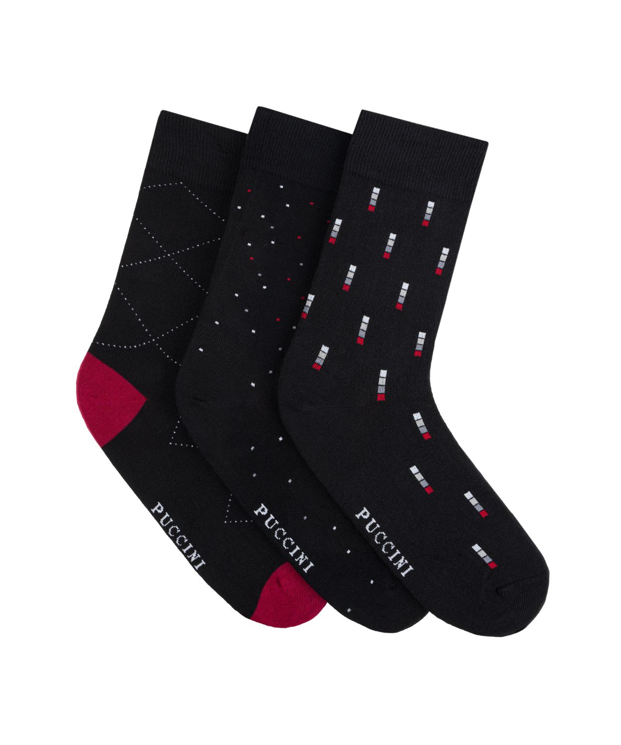 Шкарпетки з єгипетської бавовни розмір 43-46 3уп.-SKS1002 3942