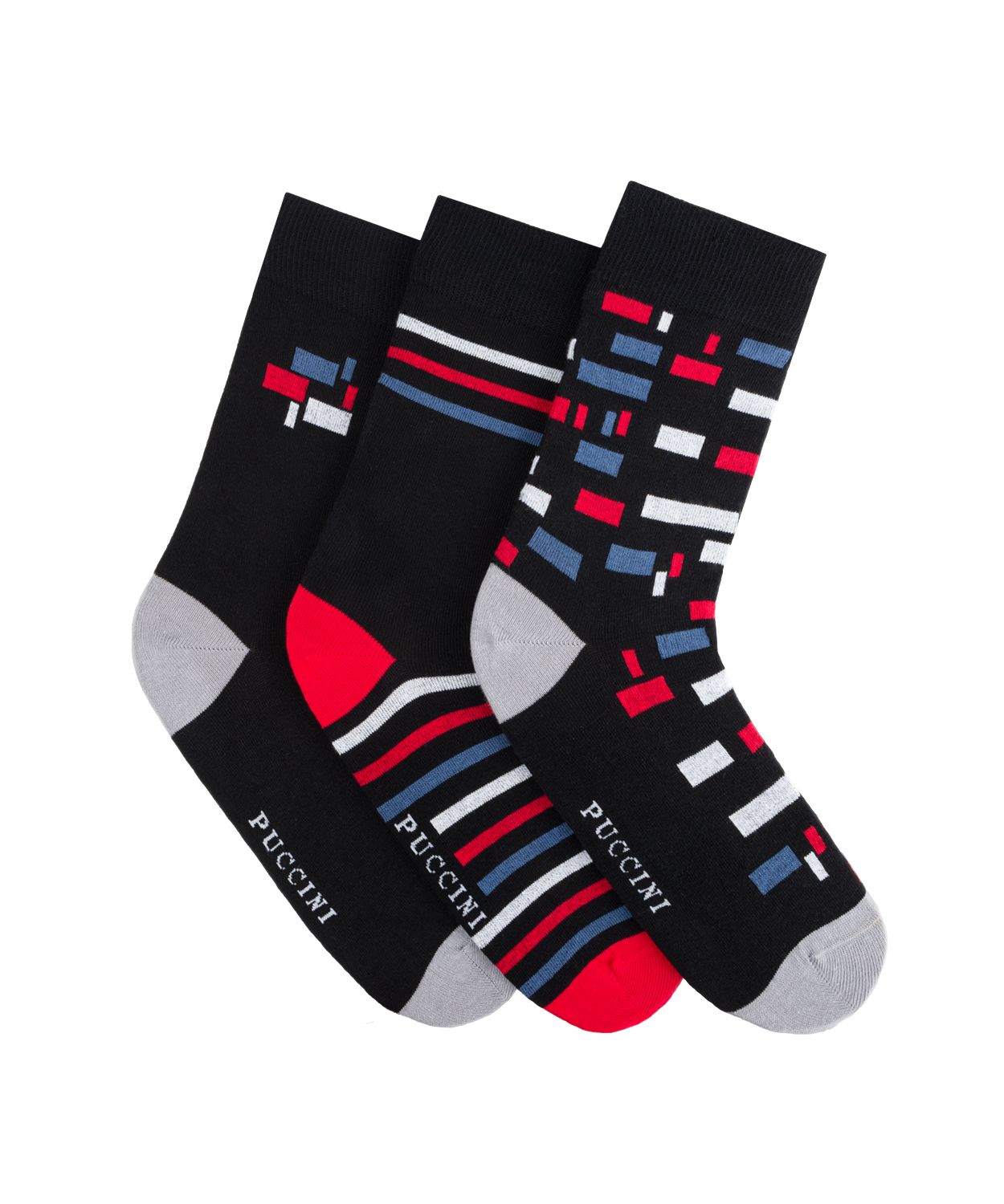 Шкарпетки з єгипетської бавовни розмір 43-46 3уп.-SKS1003 4346