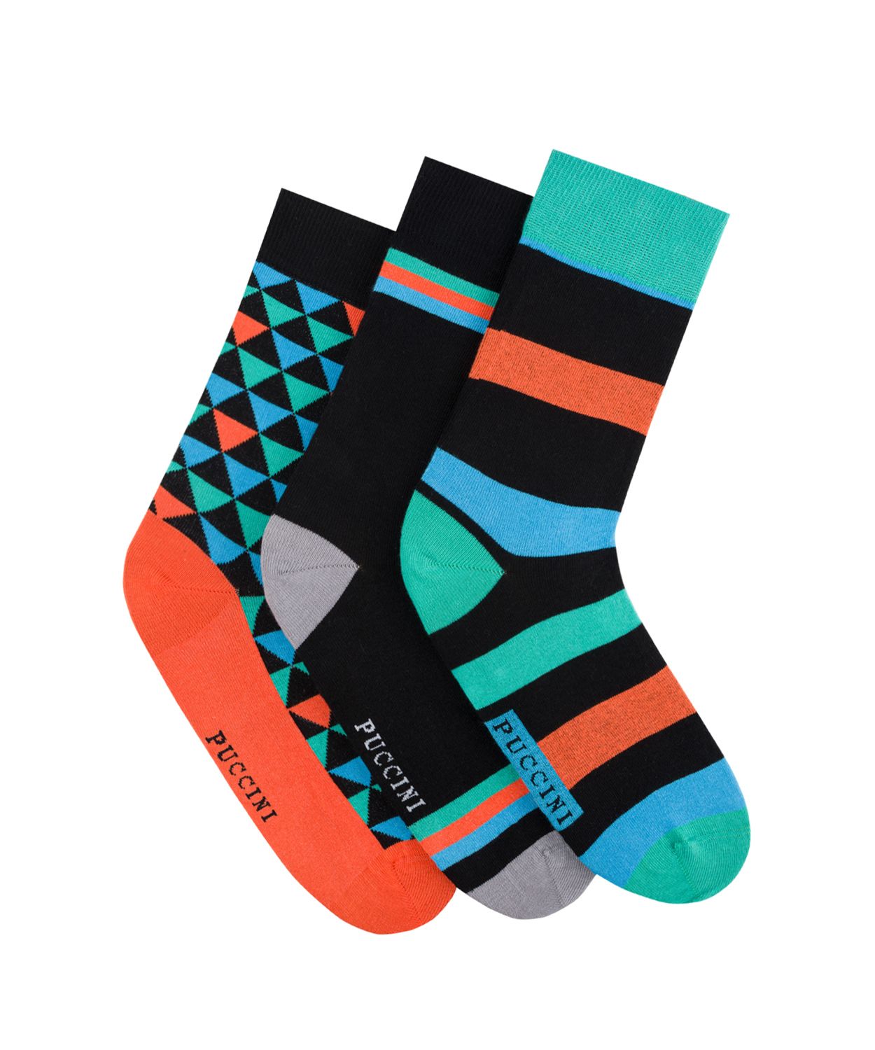 Шкарпетки з єгипетської бавовни розмір 43-46 3уп.-SKS1004 3942