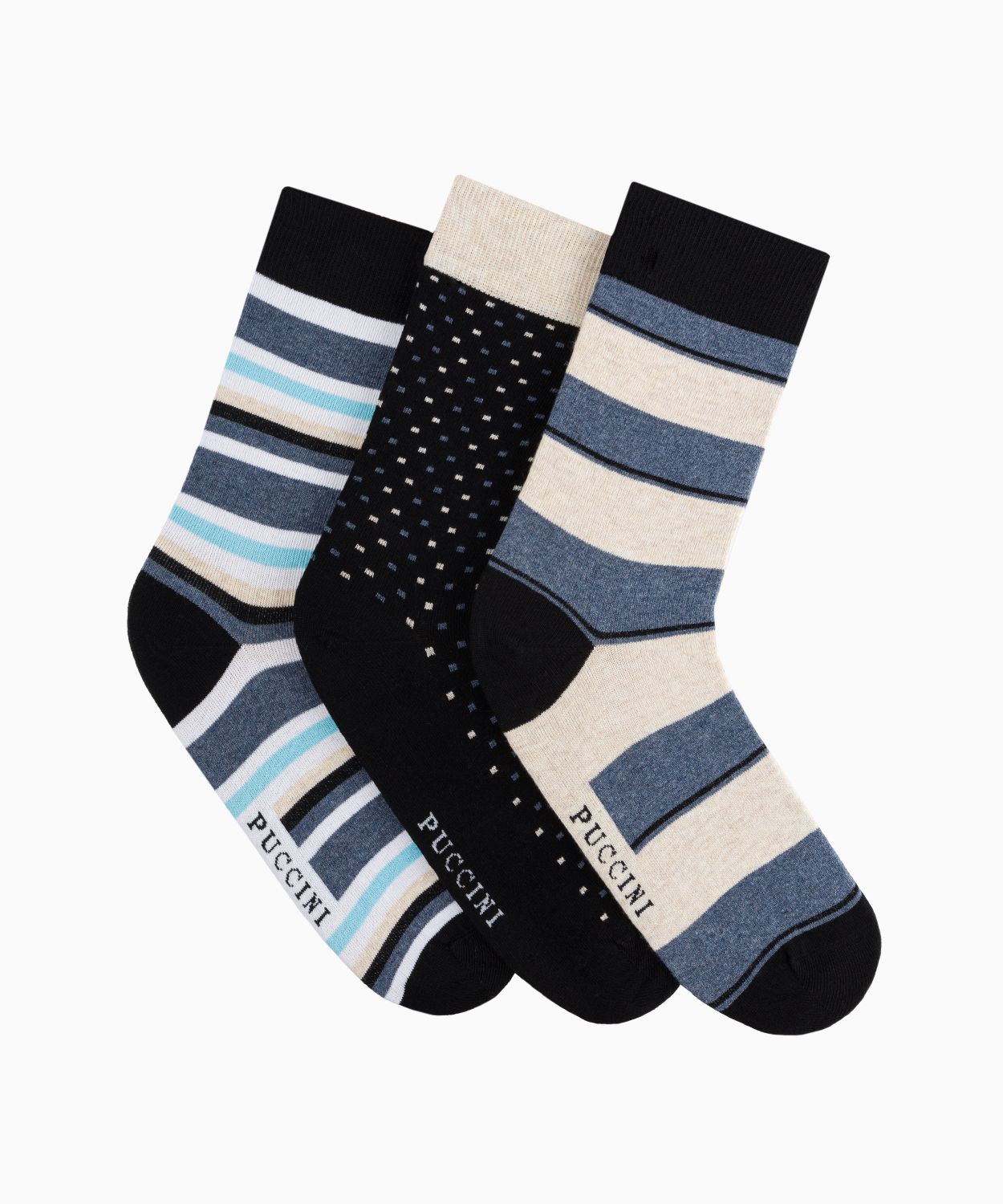 Шкарпетки з єгипетської бавовни розмір 43-46 3уп.-SKS1008 3942