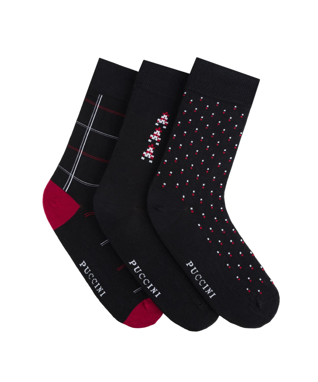 Шкарпетки з єгипетської бавовни розмір 43-46 3уп.-SKS1012 3942