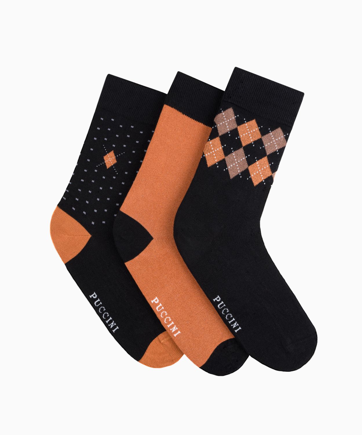 Шкарпетки з єгипетської бавовни розмір 43-46 3уп.-SKS1013 3942