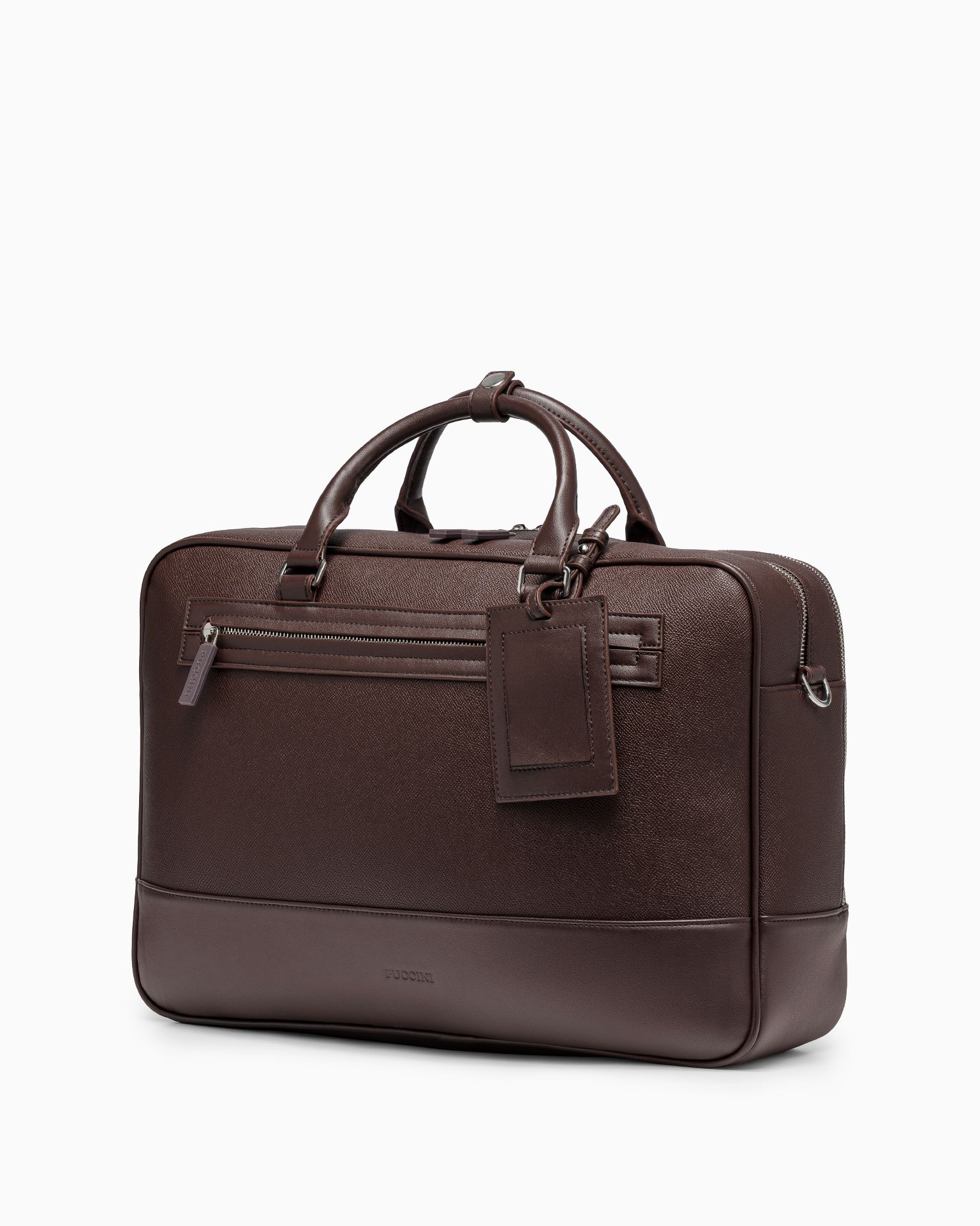 Сумка для ноутбука з органічної шкіри елегантного коричневого кольору