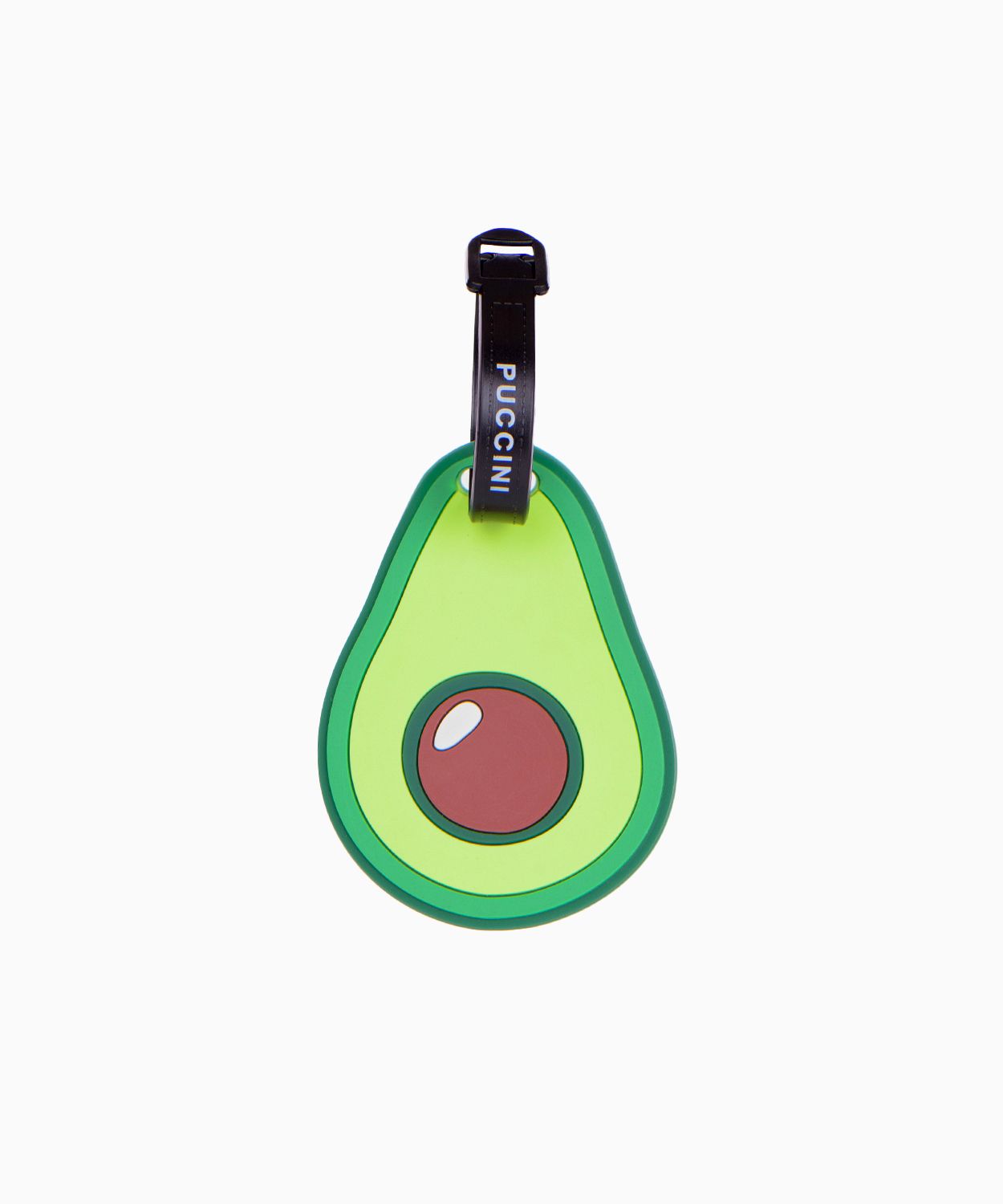 Ідентифікатор для багажу у формі авокадо