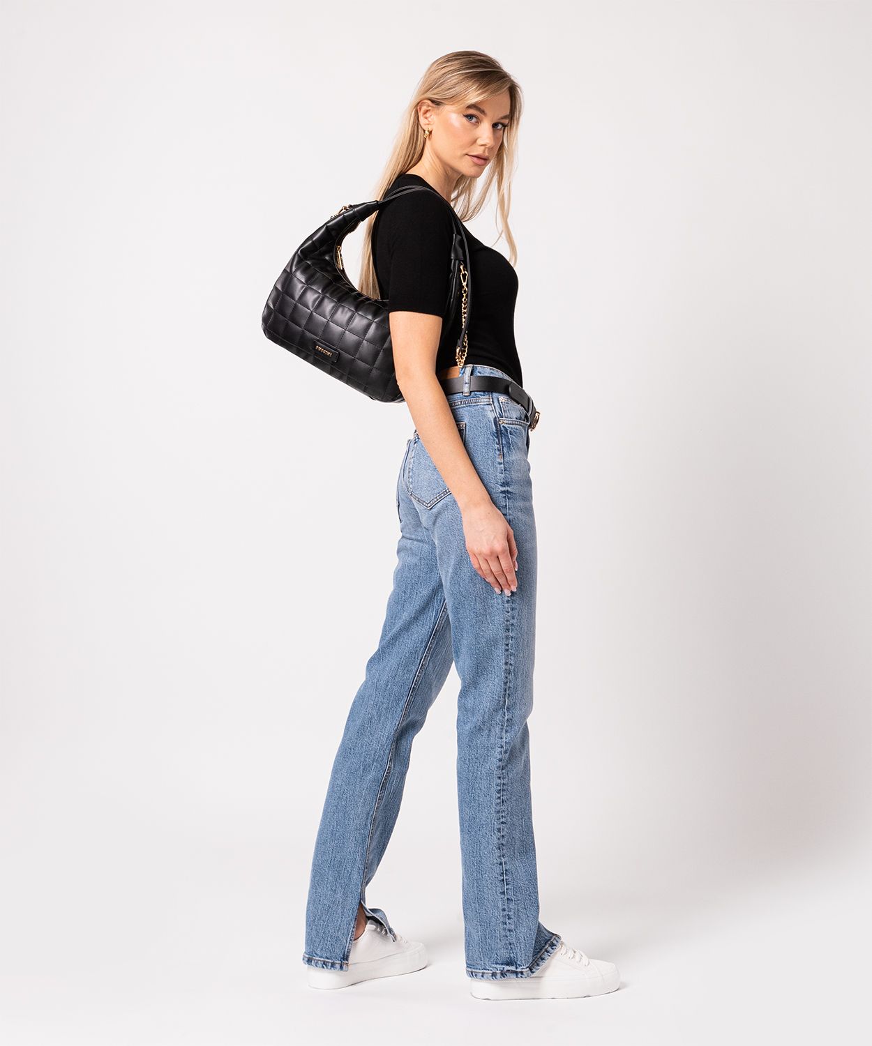 Чорна жіноча повсякденна сумка