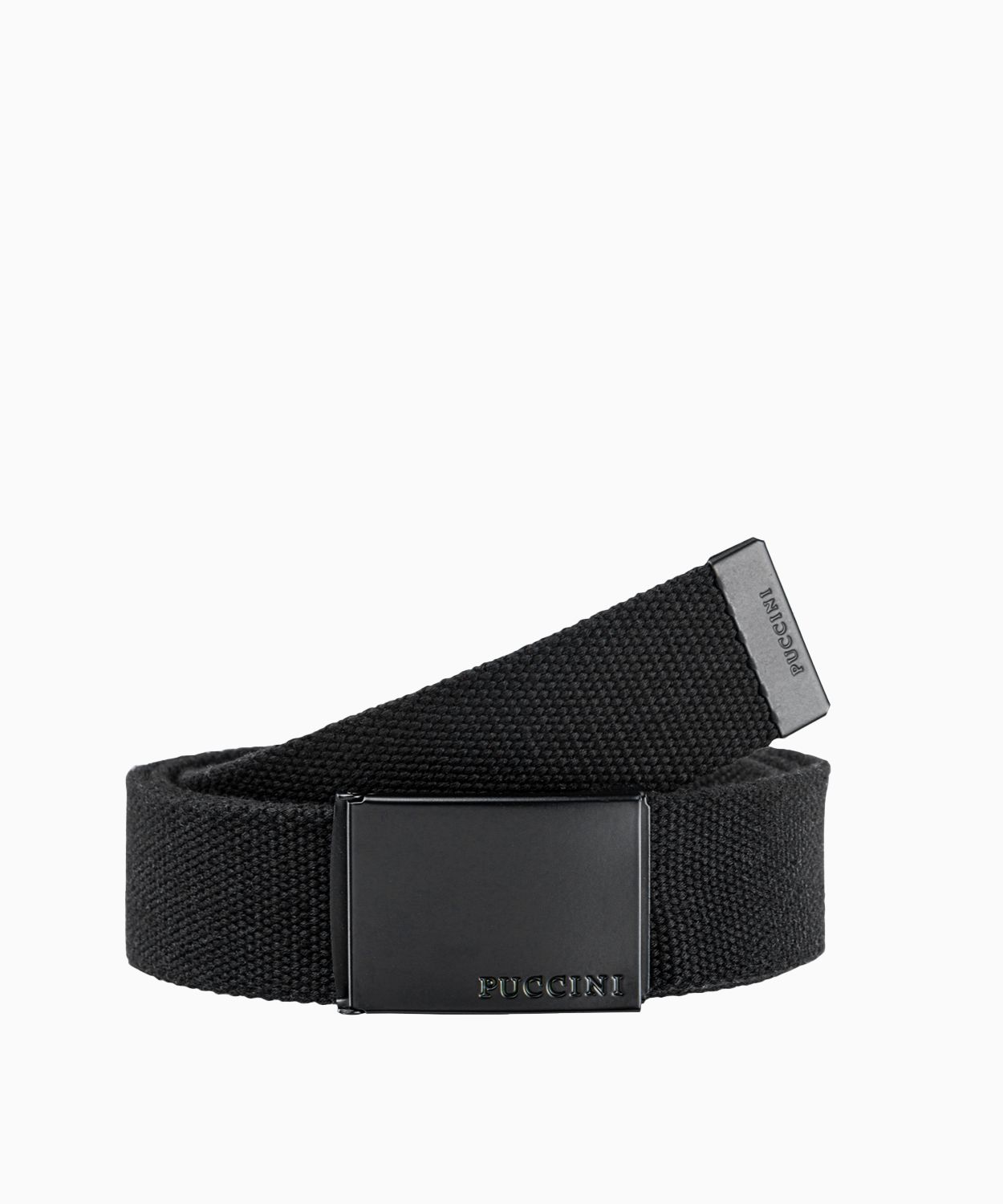 Чоловічий ремінь чорного кольору 