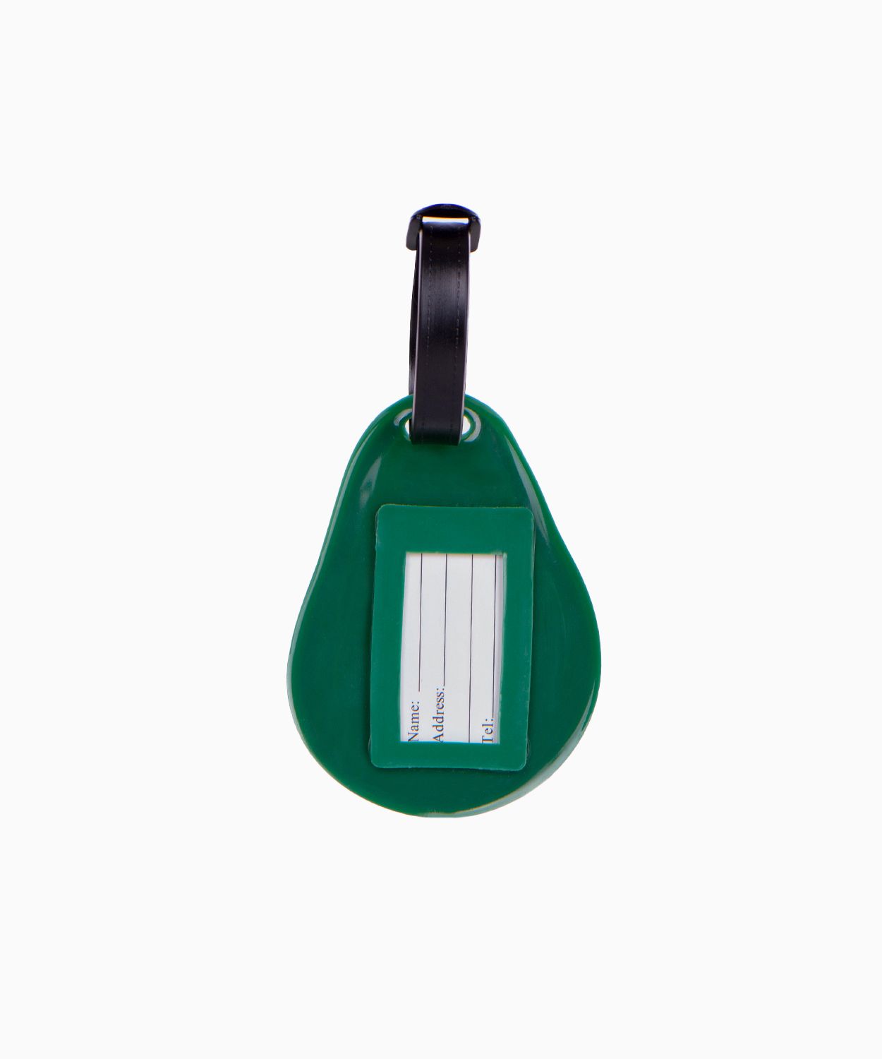 Ідентифікатор для багажу у формі авокадо