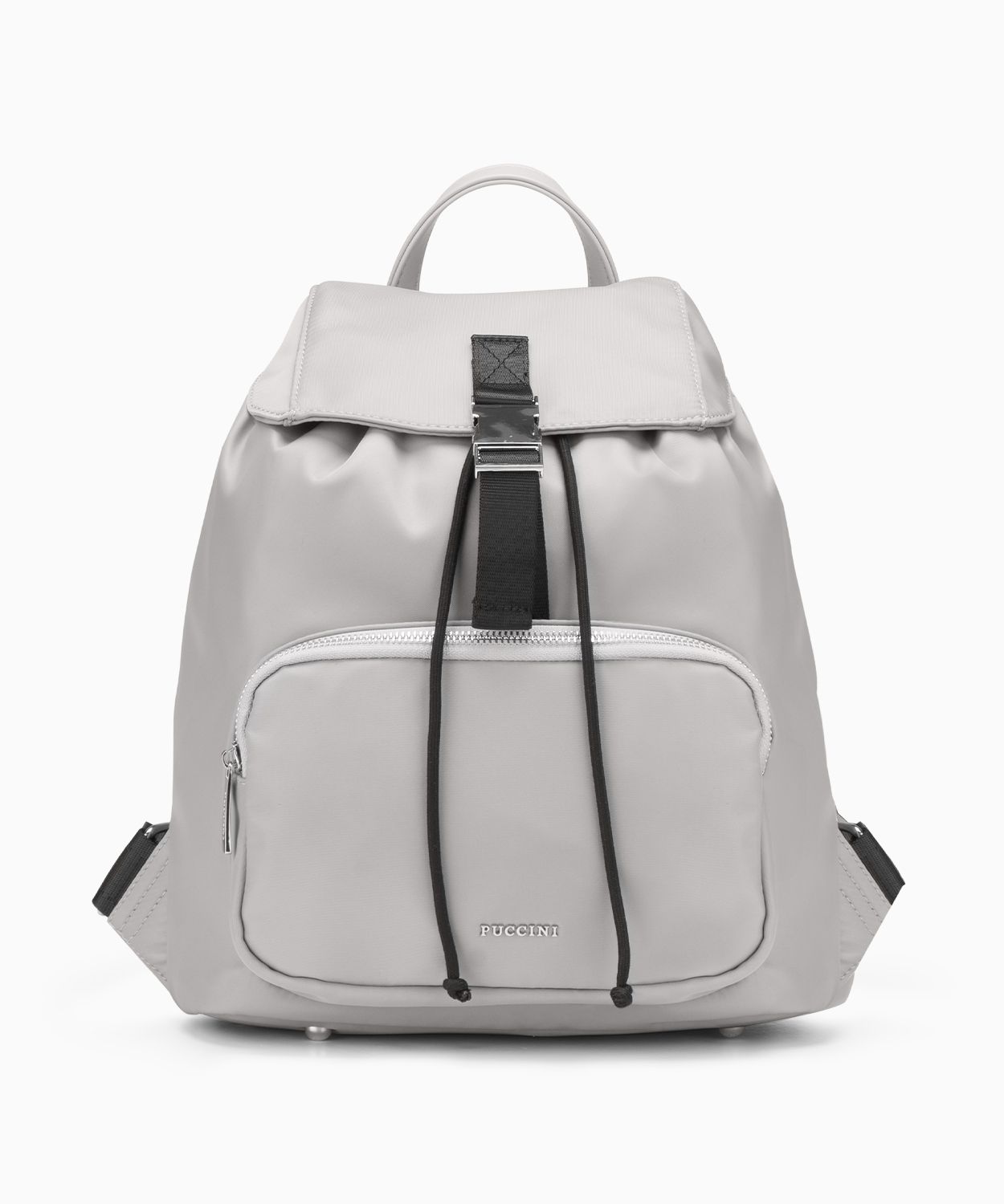 Жіночий рюкзак білого сірого кольору