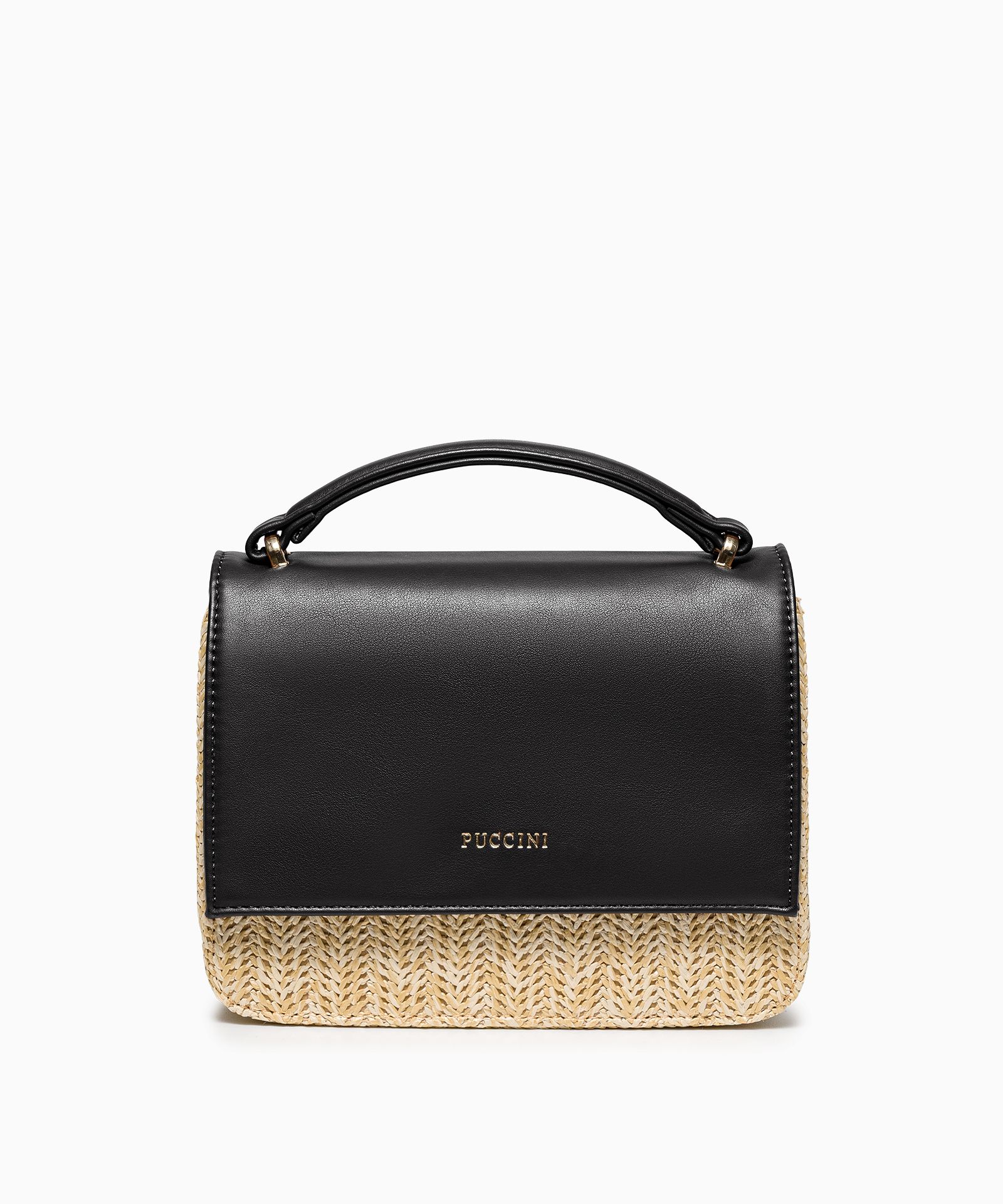 Жіноча сумка-кошик маленька чорна