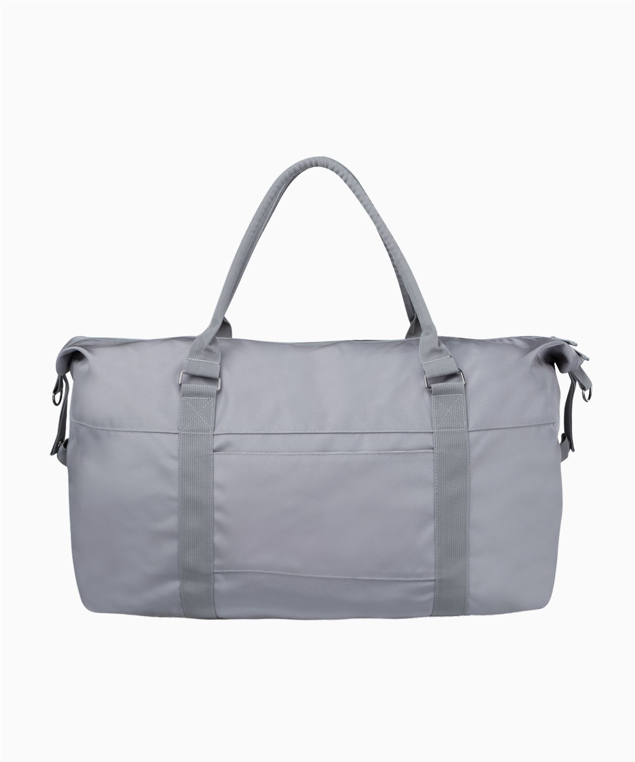 Сіра дорожня сумка з регульованим ременем 