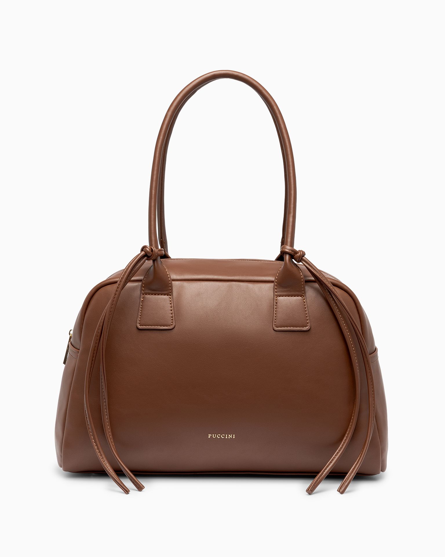 Жіноча сумка велика коричнева