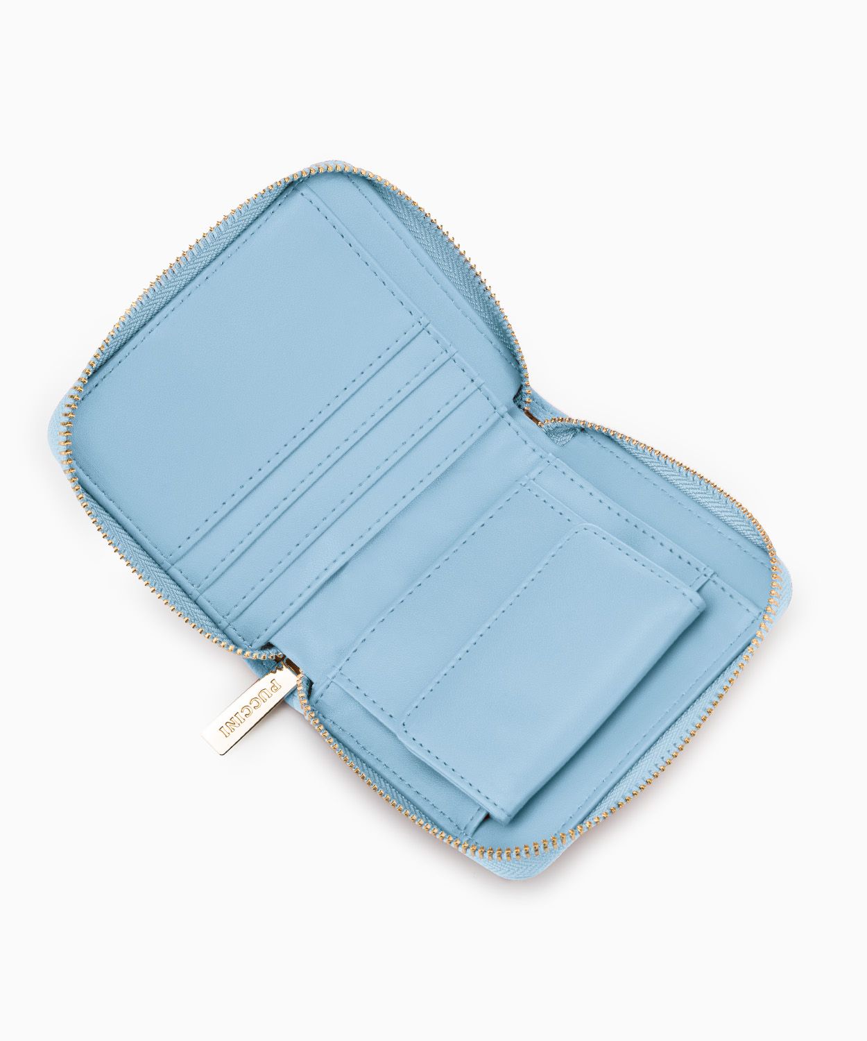 Жіночий гаманець на блискавці з кологічної шкіри з текстурою ящірки