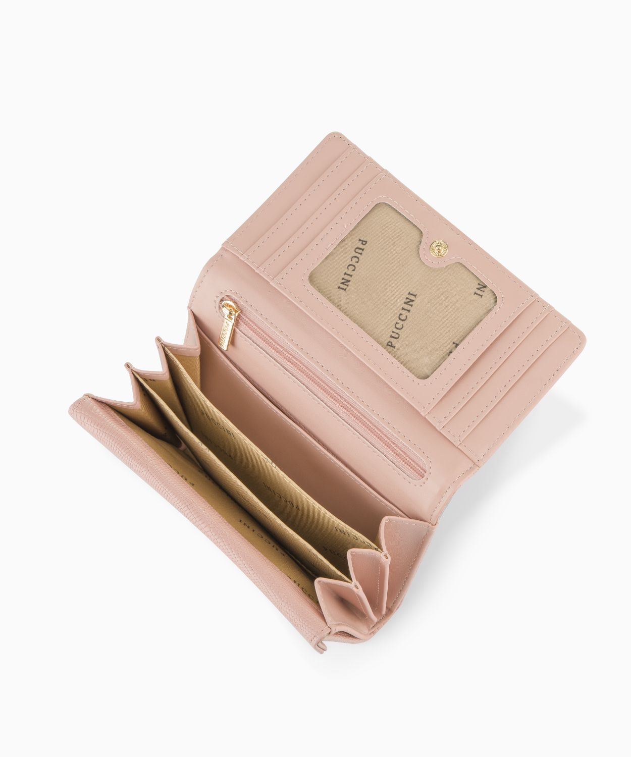 Жіночий гаманець з екошкіри з текстурою ящірки