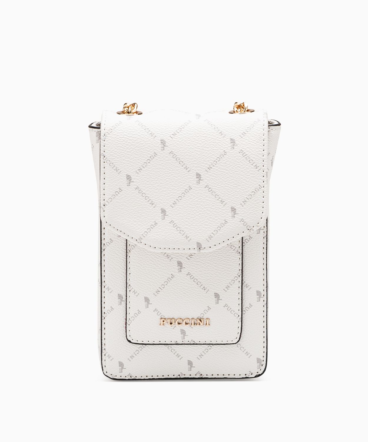 Маленька сумка на ланцюжку з монограмою