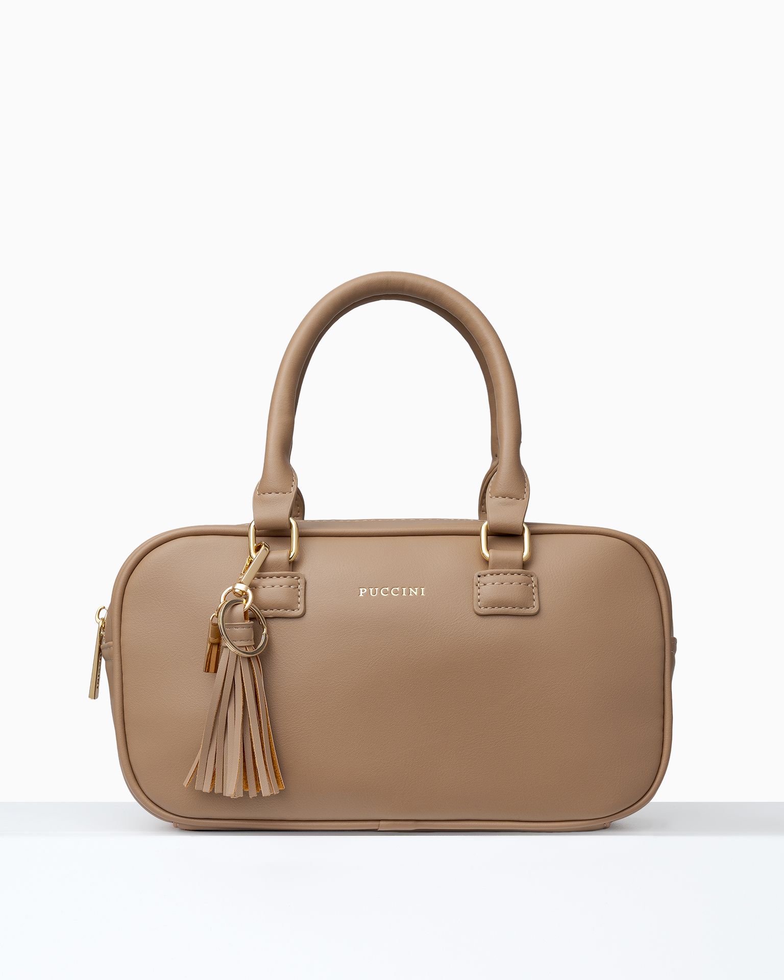 Брелок для сумки чохол бежевий