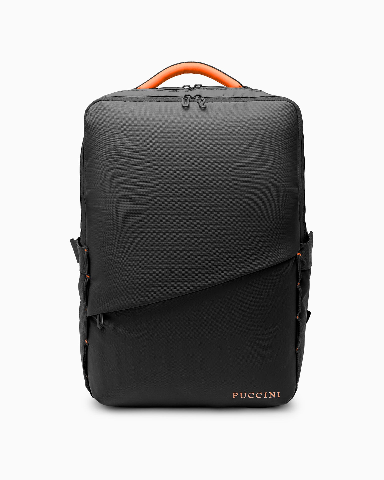 Великий чорний рюкзак для подорожей