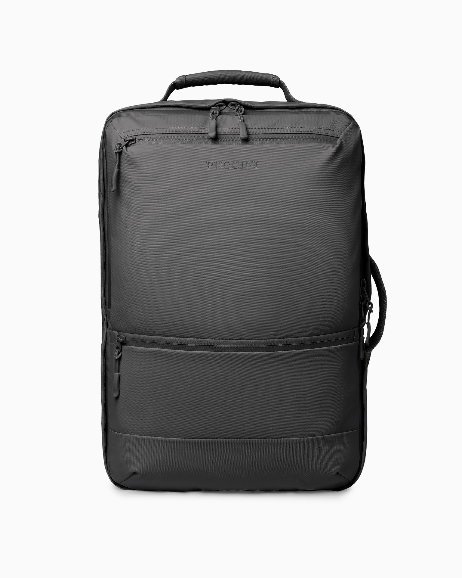 Дорожній рюкзак з RFID-кишенею чорний