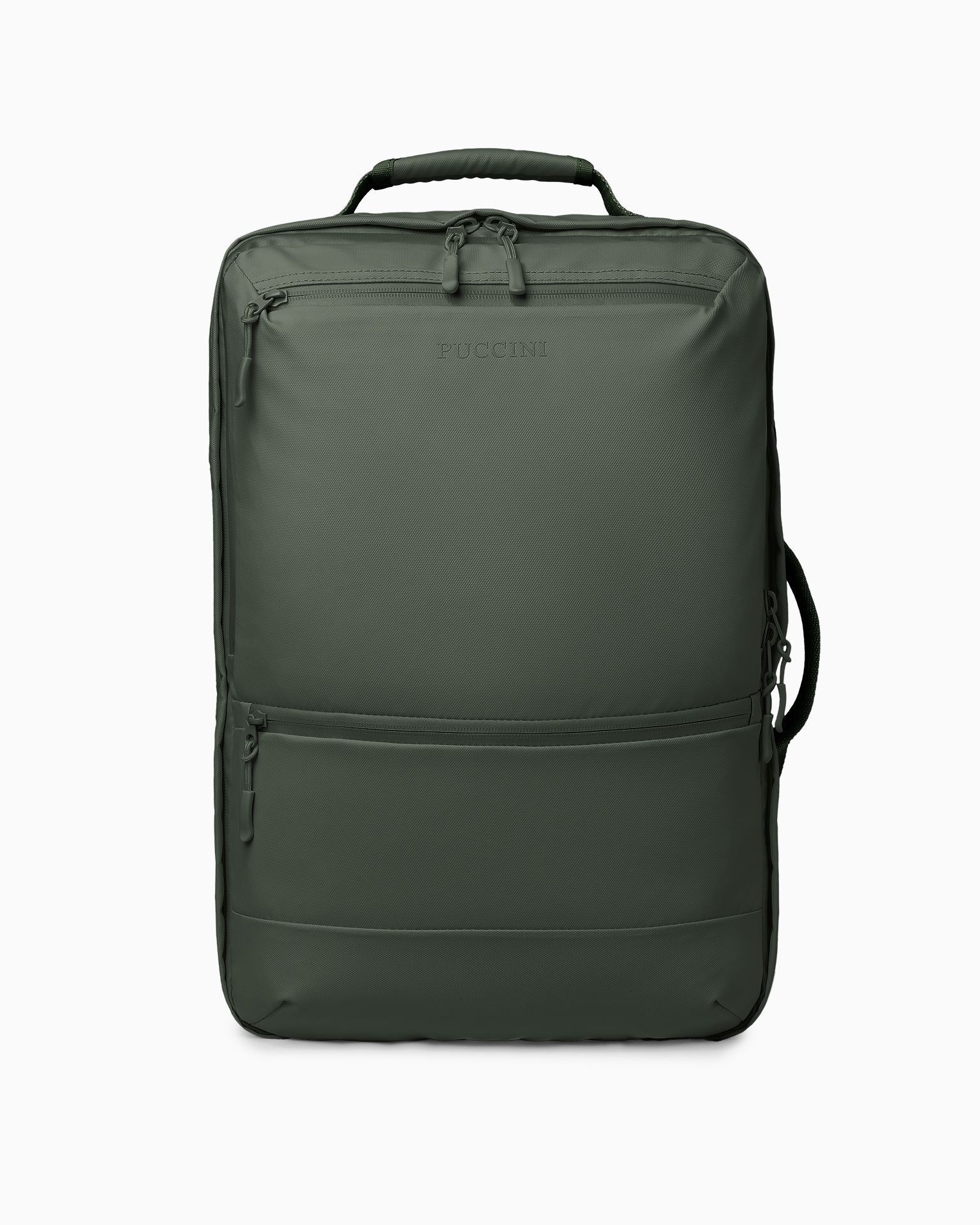 Дорожній рюкзак з кишенею RFID зелений