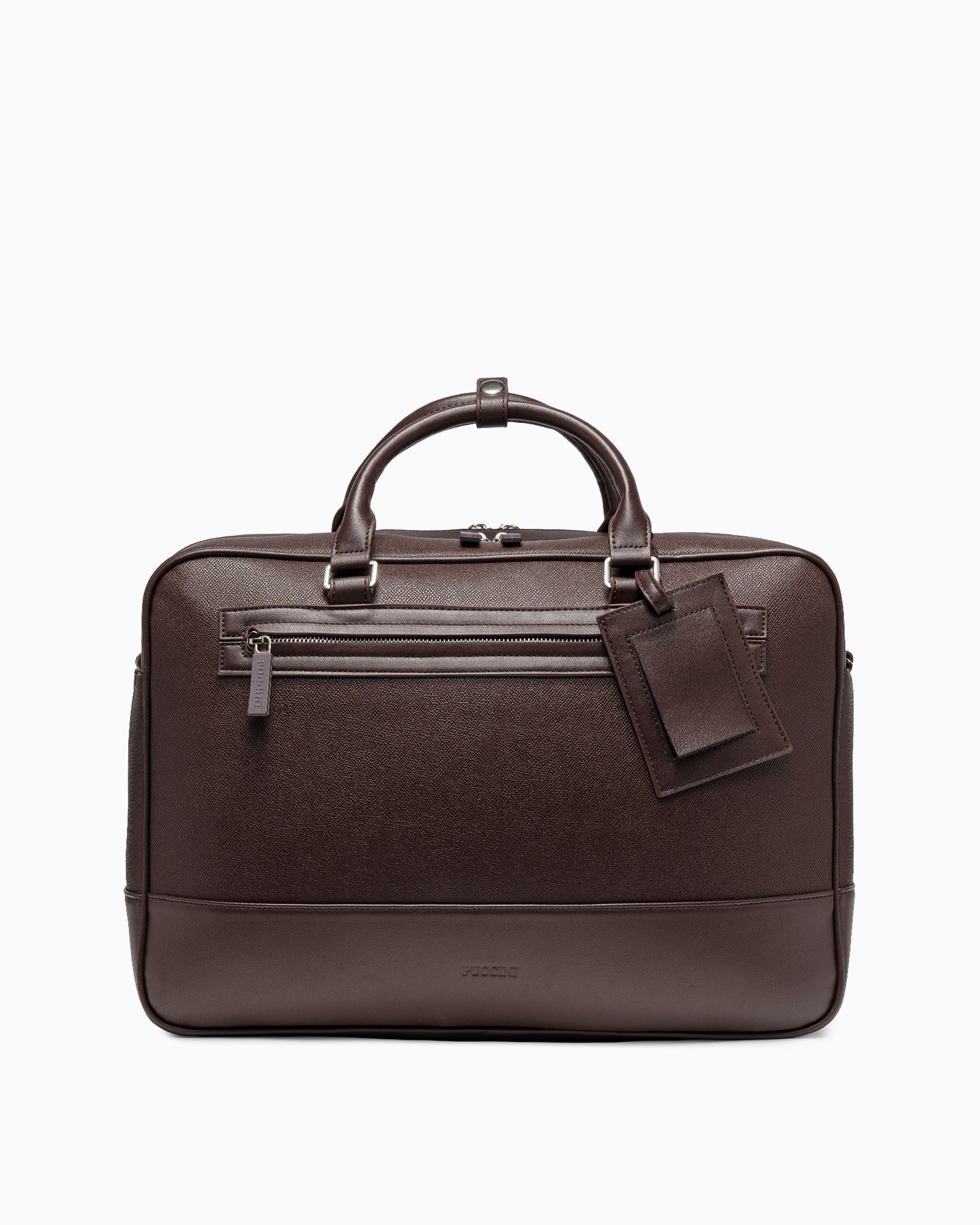 Сумка для ноутбука з органічної шкіри елегантного коричневого кольору