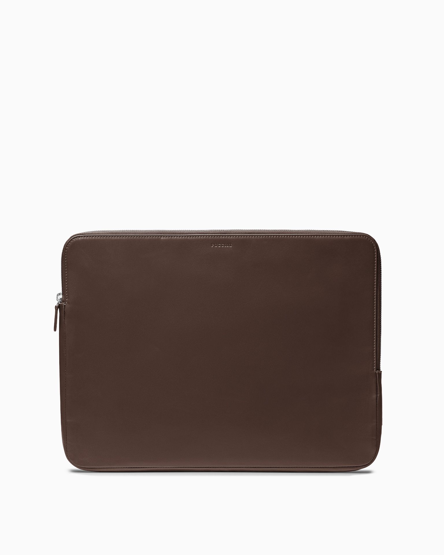 Чохол для ноутбука 15 дюймів шкіряний темно-коричневий