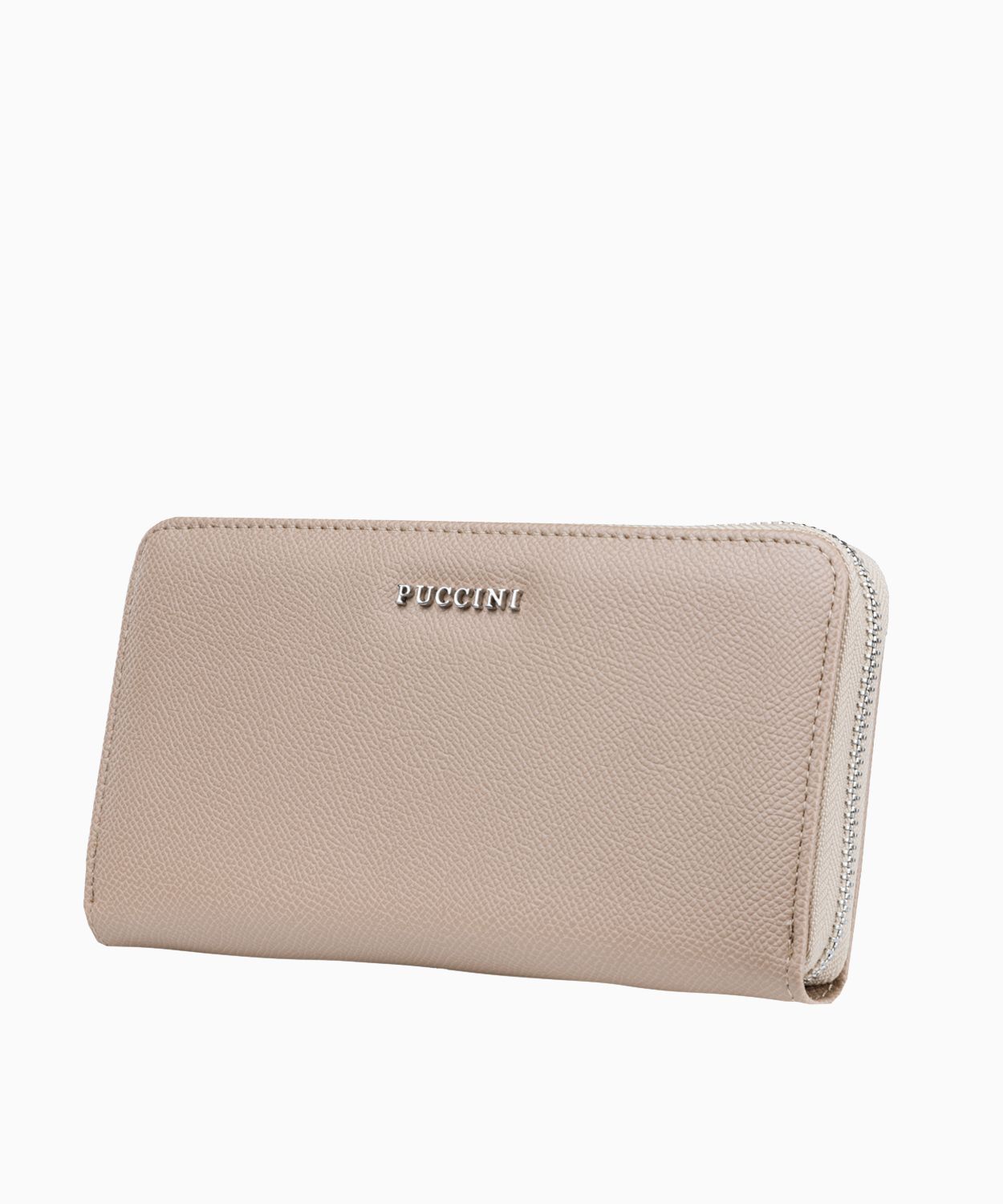 Великий зелений жіночий гаманець з екологічної шкіри 