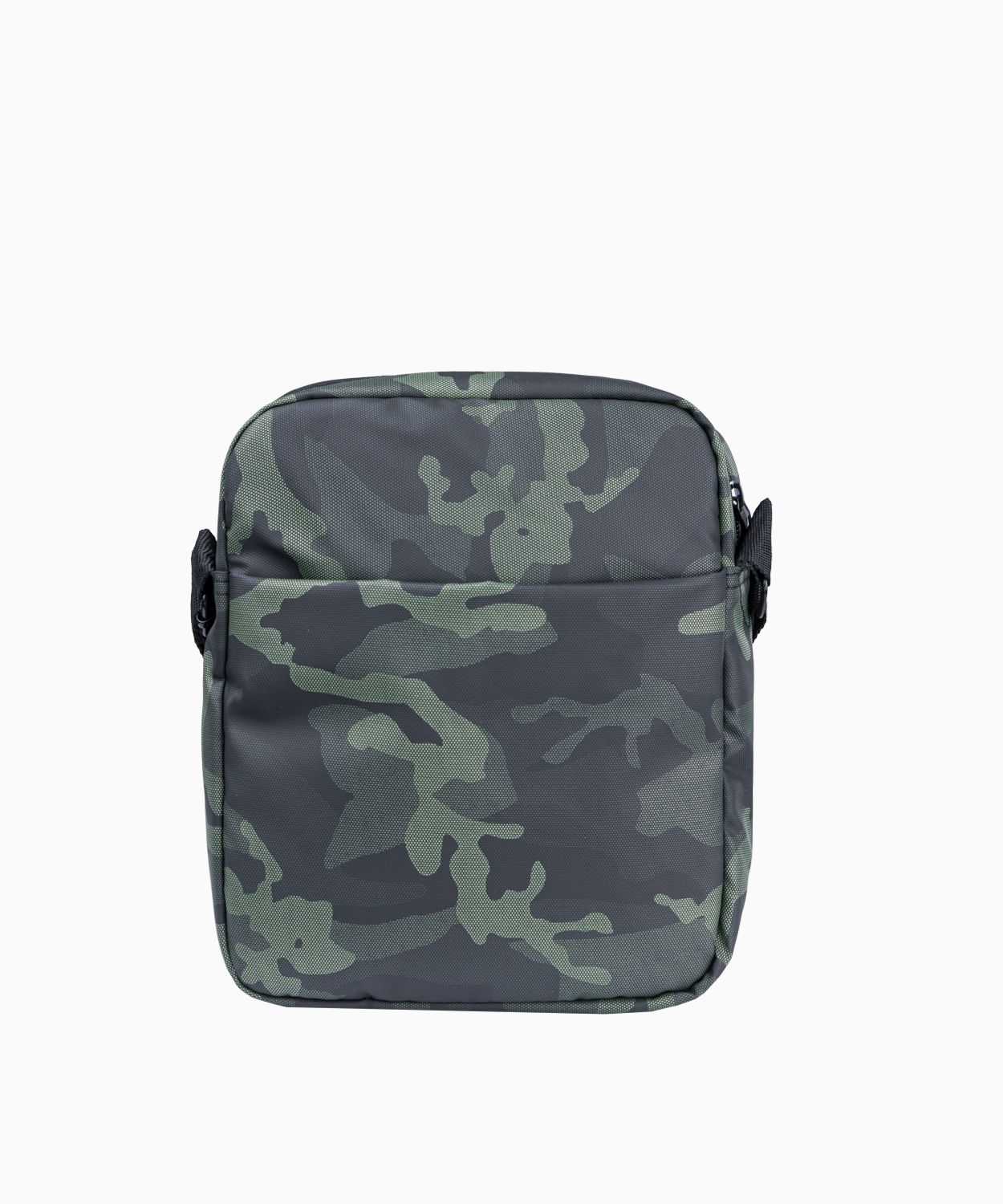 Зелена чоловіча сумка з камуфляжним малюнком 