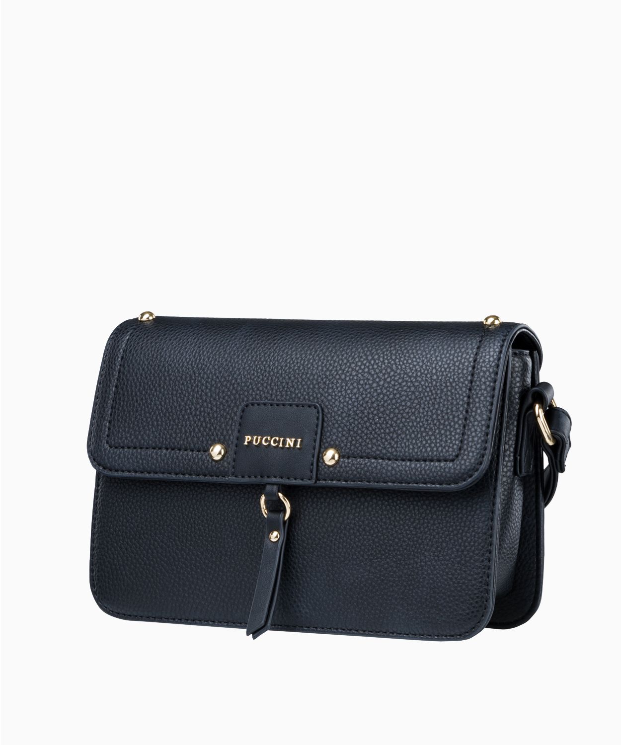 Елегантна жіноча сумочка чорного кольору 