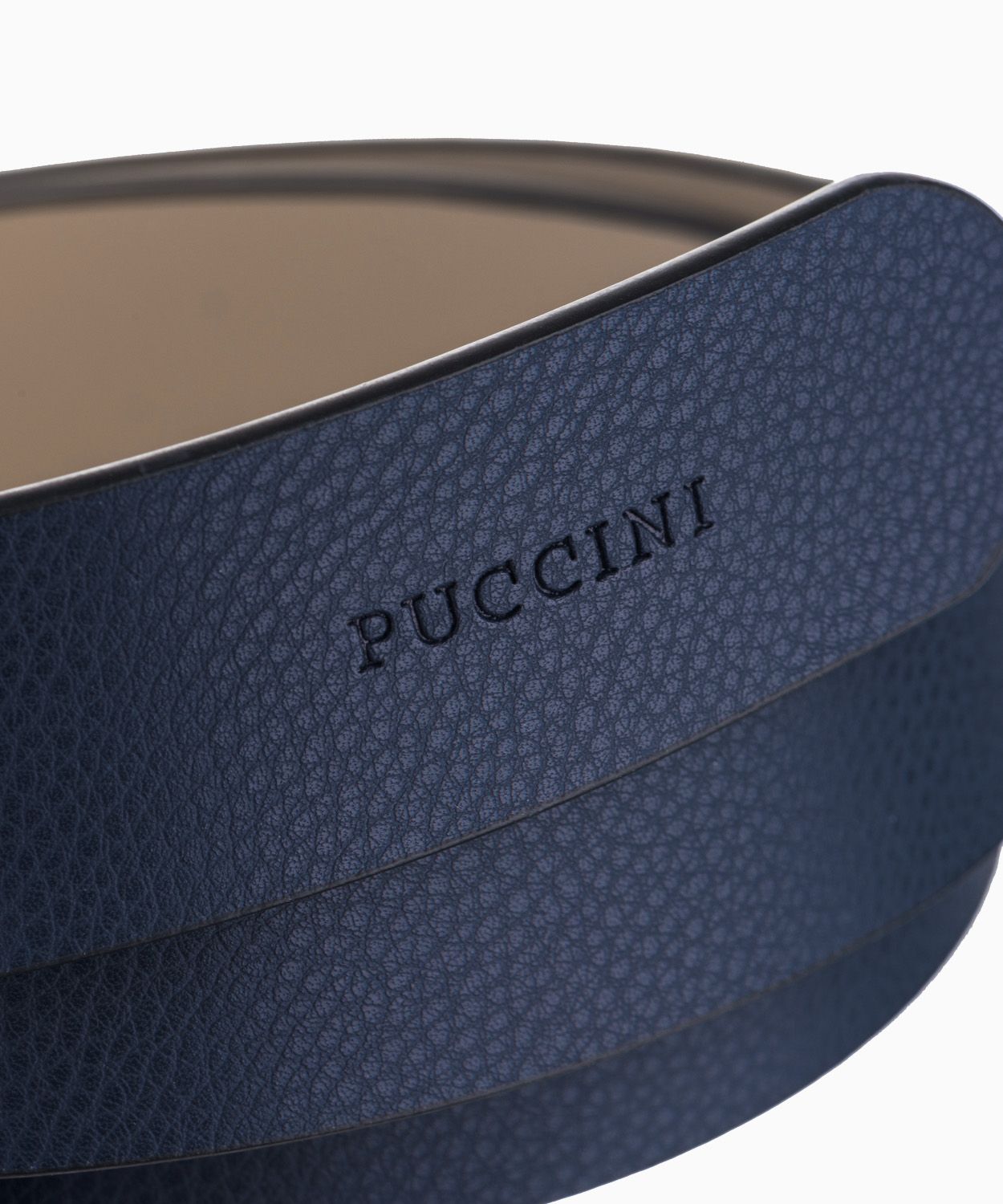 Жіночий шкіряний темно-синій ремінь з декоративною пряжкою розмір M