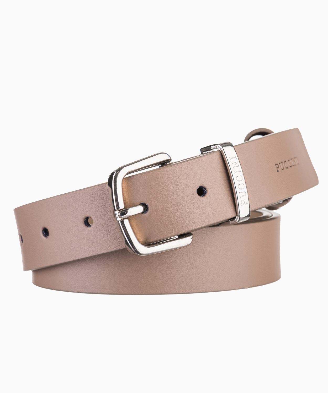 Жіночий класичний бежевий ремінь з натуральної шкіри розмір s 