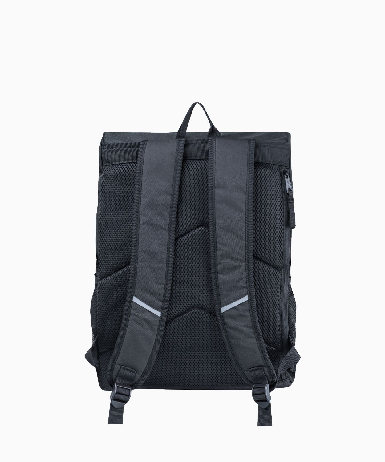 Великий темно-сірий рюкзак з кишенями 