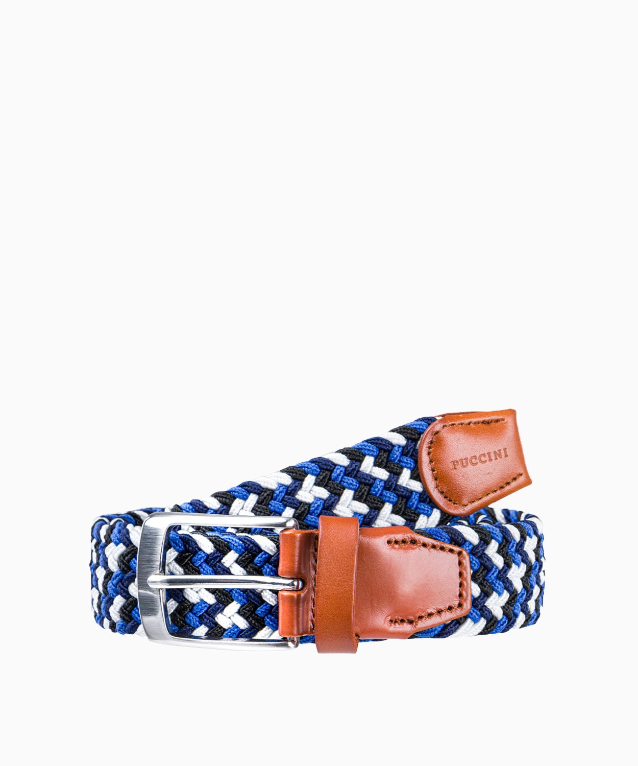 Багатокольоровий чоловічий ремінь на резинці розмір l 